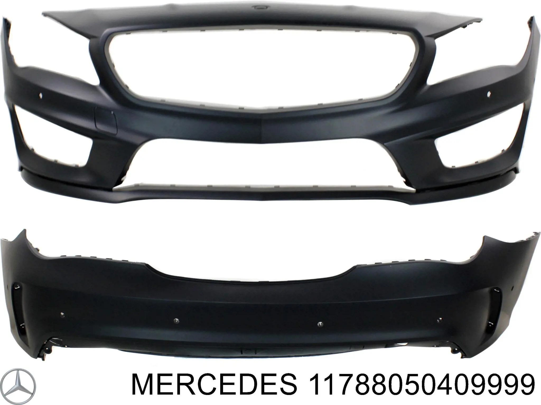 Бампер задний Mercedes A11788050409999 цена, от 277.71 USD