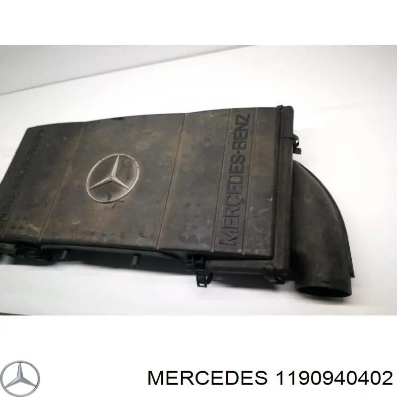 Коробка фильтра на Mercedes E (C124)
