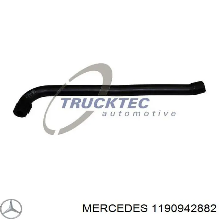Купить 1190942882 Mercedes Трубка картера воздушная
