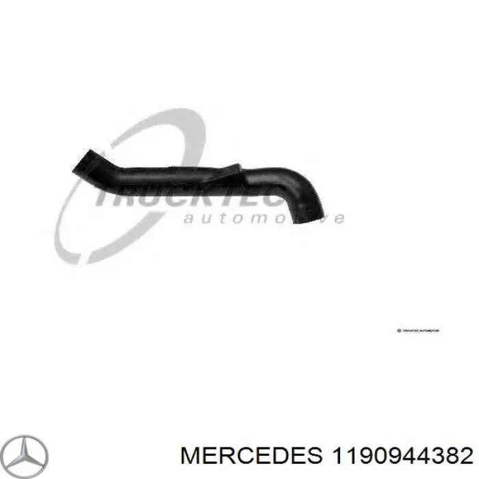 1190944382 Mercedes патрубок вентиляции картера (маслоотделителя)