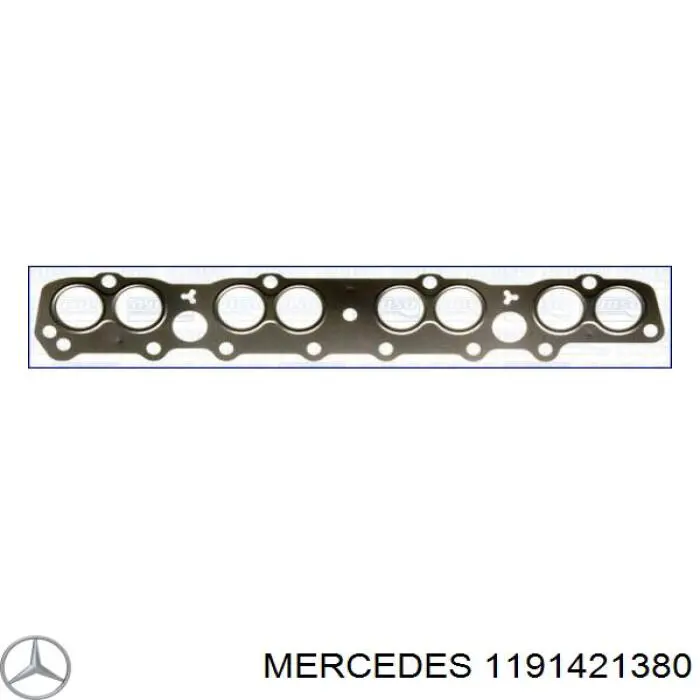 1191421380 Mercedes прокладка коллектора
