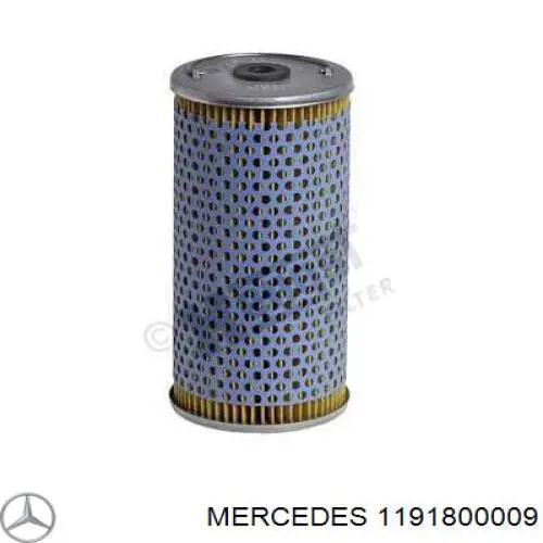 1191800009 Mercedes масляный фильтр