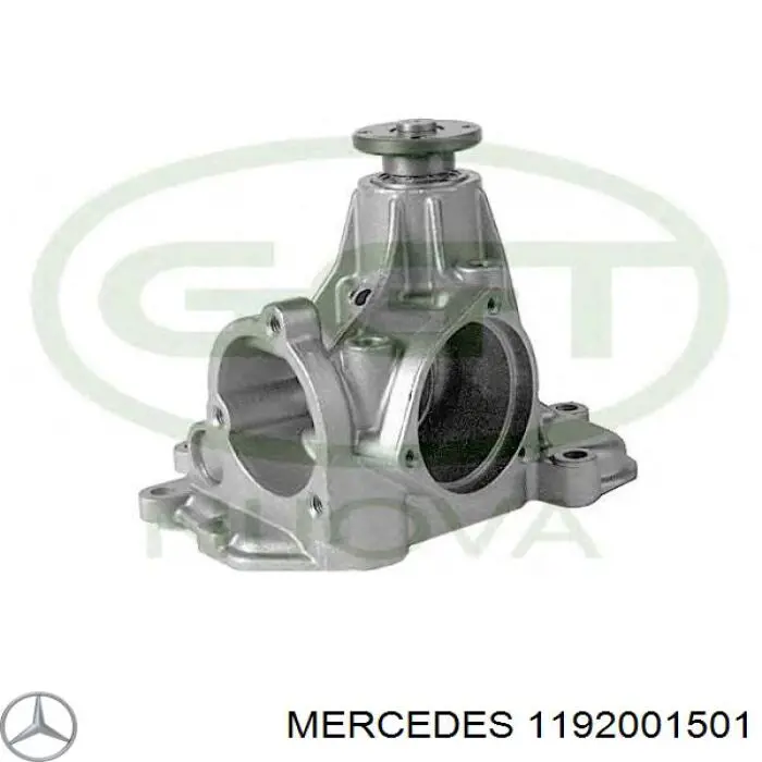 Помпа охлаждения Mercedes 1192001501 цена, от 68.18 USD