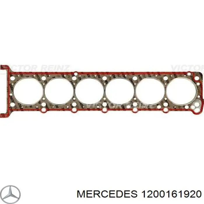 1200161920 Mercedes прокладка головки блока цилиндров (гбц левая)
