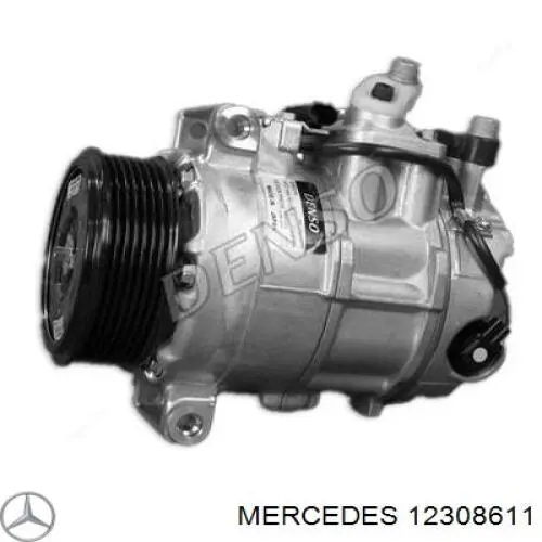 Компрессор кондиционера 12308611 Mercedes