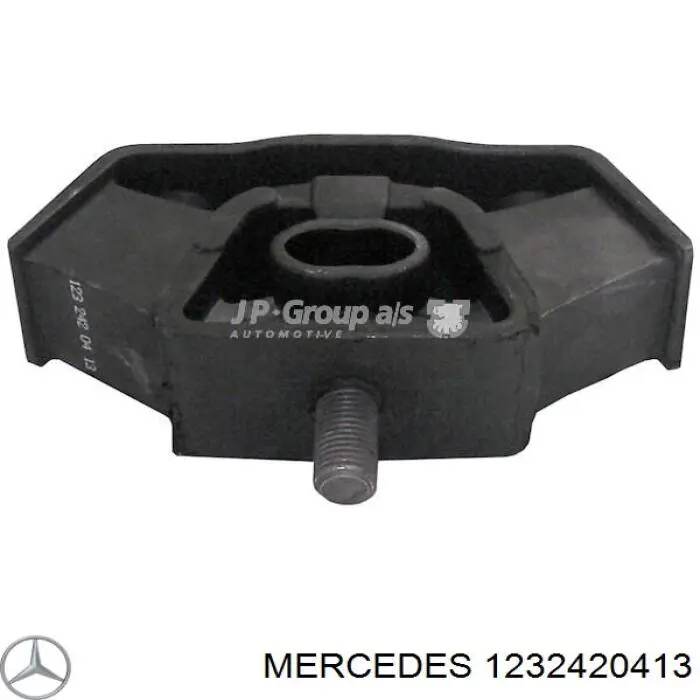 1232420413 Mercedes подушка трансмиссии (опора коробки передач)