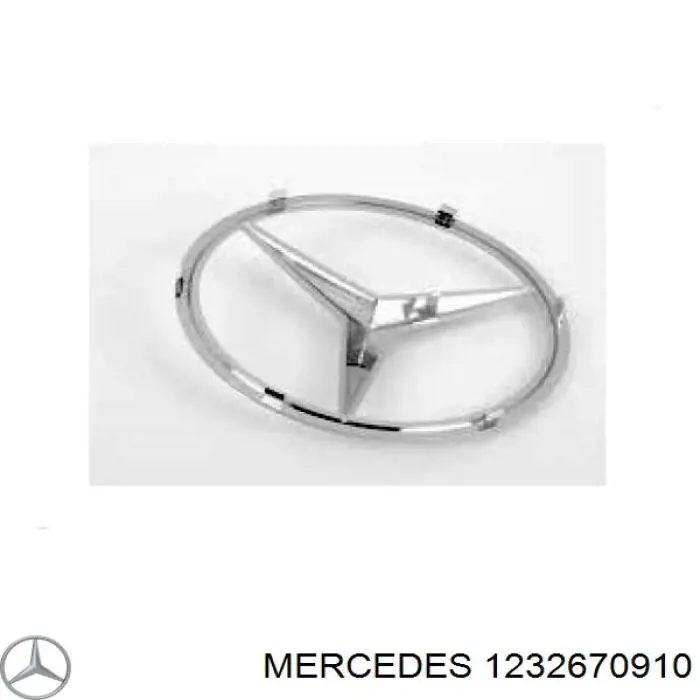Купить A1232670910 Mercedes Ручка КПП