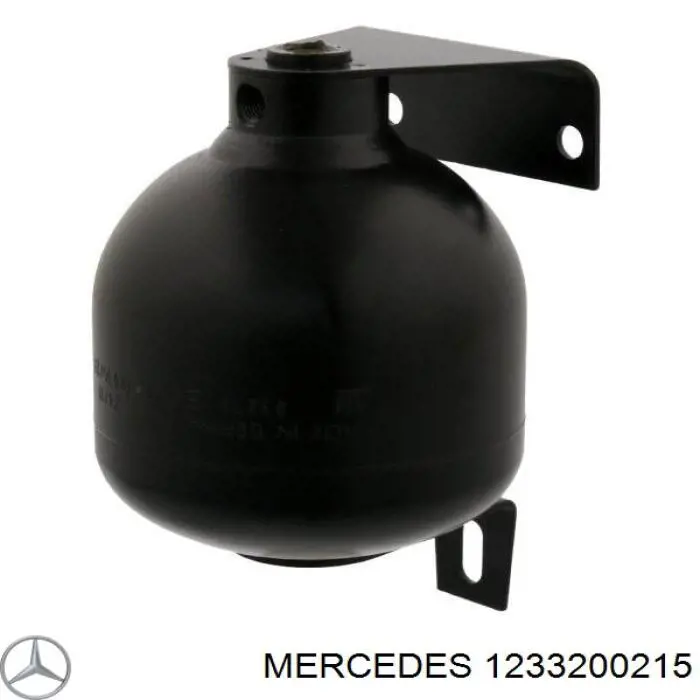 1233200215 Mercedes гидроаккумулятор системы амортизации задний