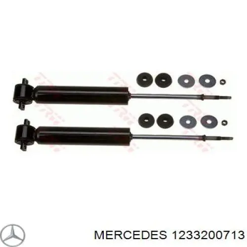 Amortecedor traseiro para Mercedes E (T123)