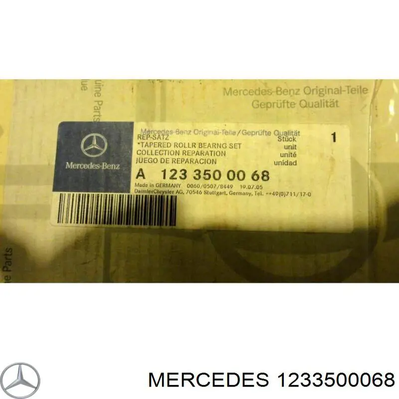 Подшипники задней ступицы Mercedes 1233500068 цена, от 33.46 USD