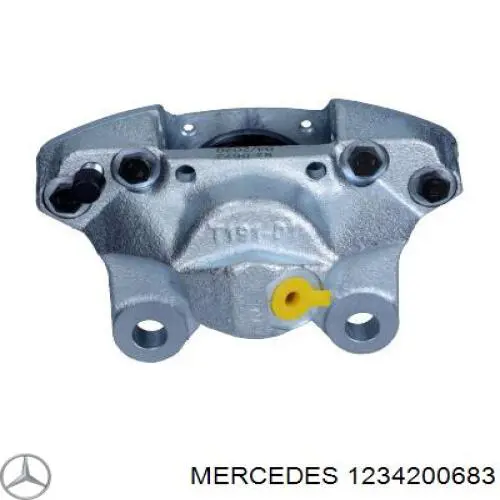 1234200683 Mercedes суппорт тормозной задний правый
