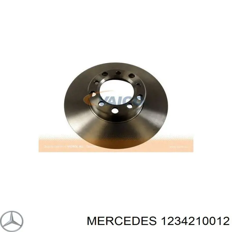 Передние тормозные диски 1234210012 Mercedes