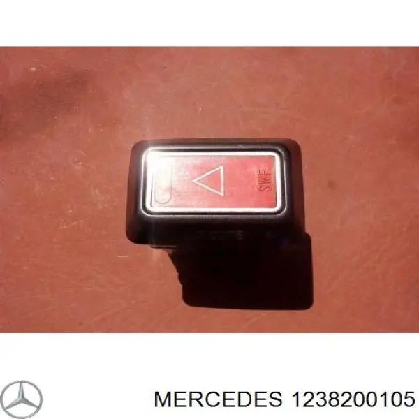 Кнопка включения аварийного сигнала A1238200205 Mercedes