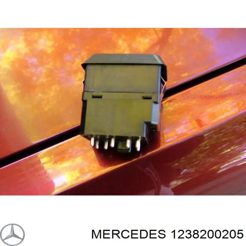 Кнопка включения аварийного сигнала 1238200205 Mercedes