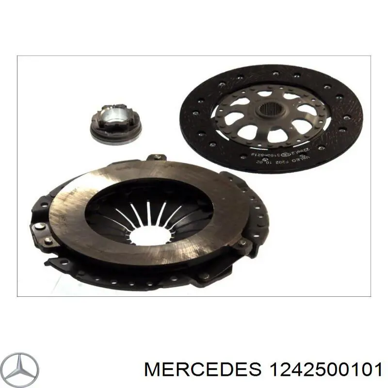 Купить 1242500101 Mercedes Комплект сцепления (диск, корзина, подшипник)