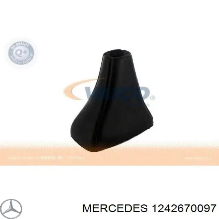 1242670097 Mercedes чехол на рычаг переключения