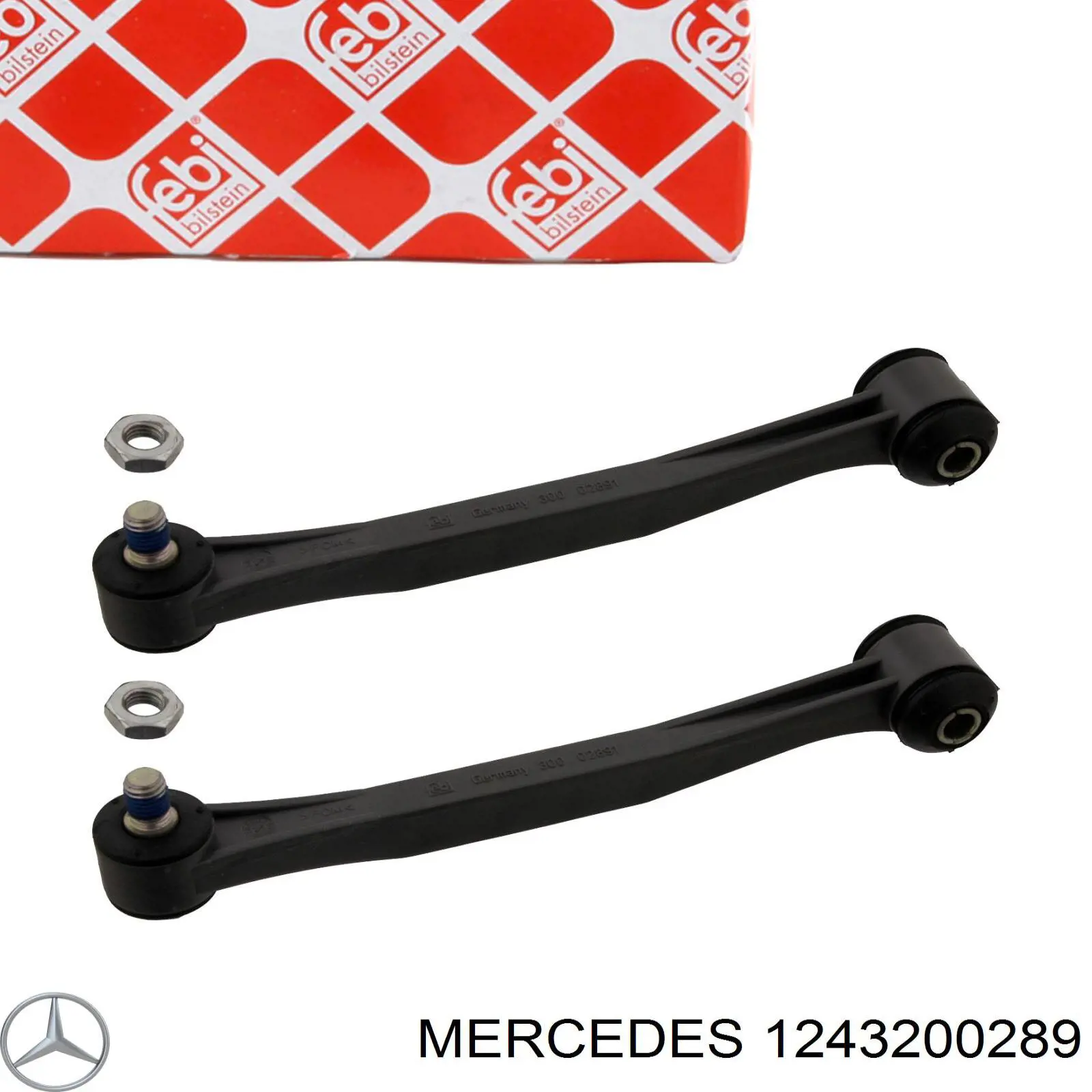 Купить 1243200289 Mercedes Солдатик стабилизатора, заднего