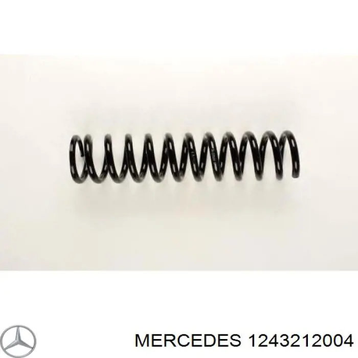 1243212004 Mercedes пружина передняя