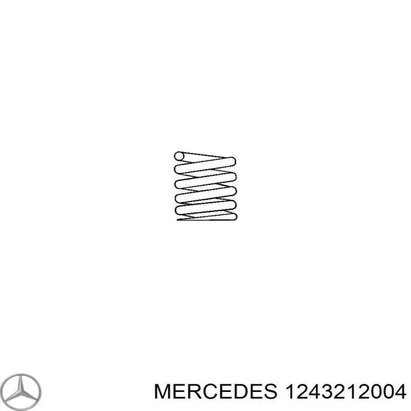 Пружина амортизатора передняя Mercedes 1243212004 цена, от 29.57 USD