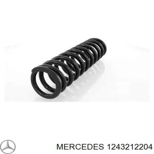 1243212204 Mercedes пружина передняя