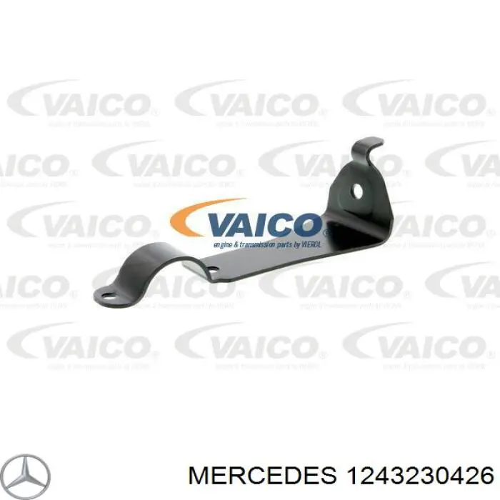 Хомут крепления втулки стабилизатора переднего Mercedes 1243230426 цена, от 3.42 USD