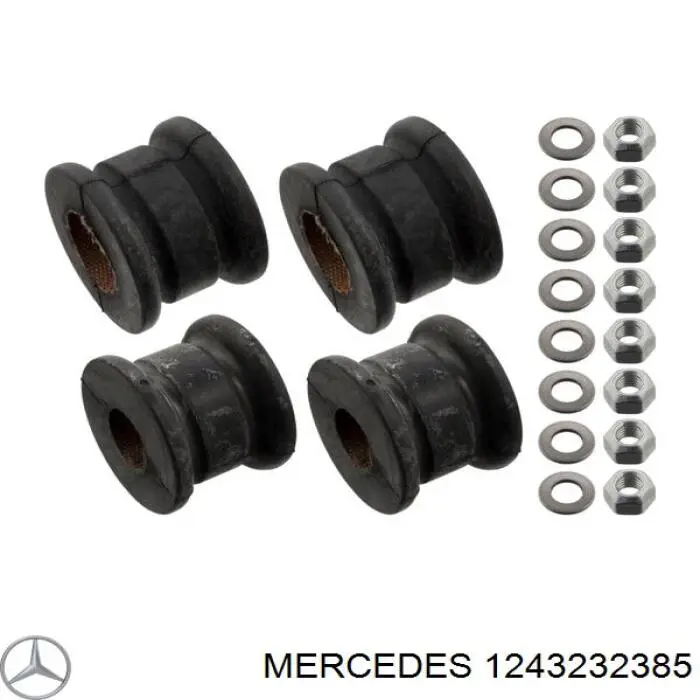 Купить 1243232385 Mercedes Втулка стабилизатора переднего наружная