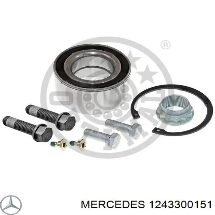 Подшипник ступицы 1243300151 Mercedes