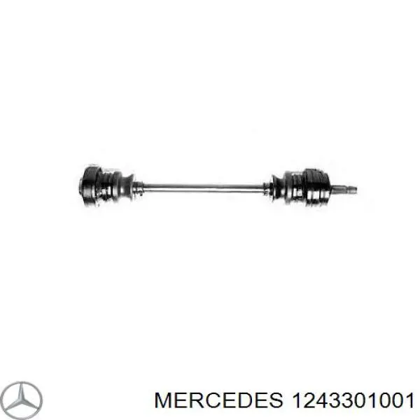 Левая полуось 1243301001 Mercedes