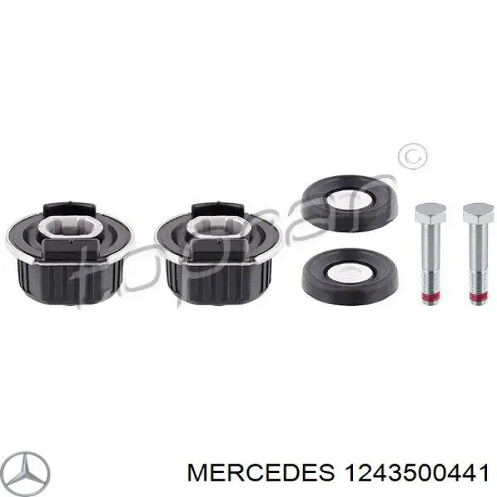 Сайлентблок заднего подрамника Mercedes 1243500441 цена, от 34.74 USD