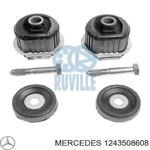 Сайлентблок задней балки (подрамника) 1243508608 Mercedes