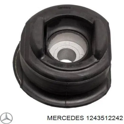 Купить 1243512242 Mercedes Сайлентблок (подушка) редуктора заднего моста передний