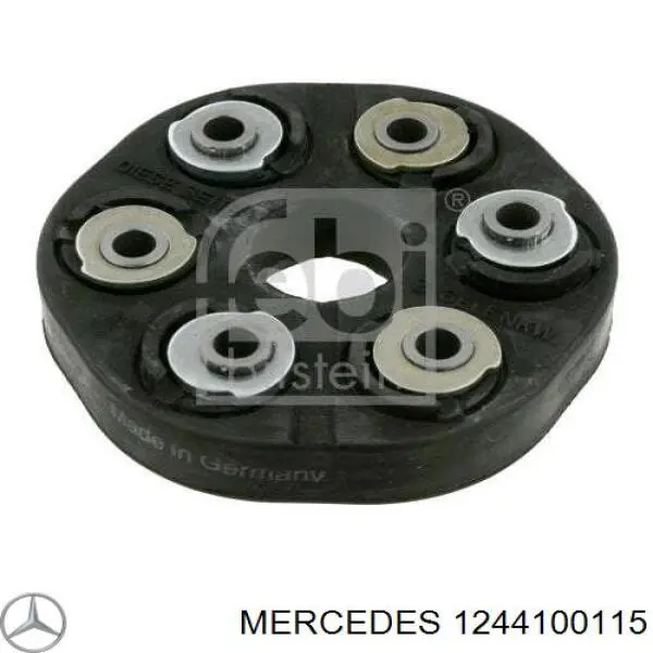 Муфта кардана эластичная передняя/задняя Mercedes 1244100115 цена, от 33.86 USD
