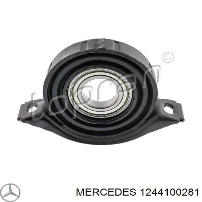 Купить 1244100281 Mercedes Муфта подвесного подшипника карданного вала