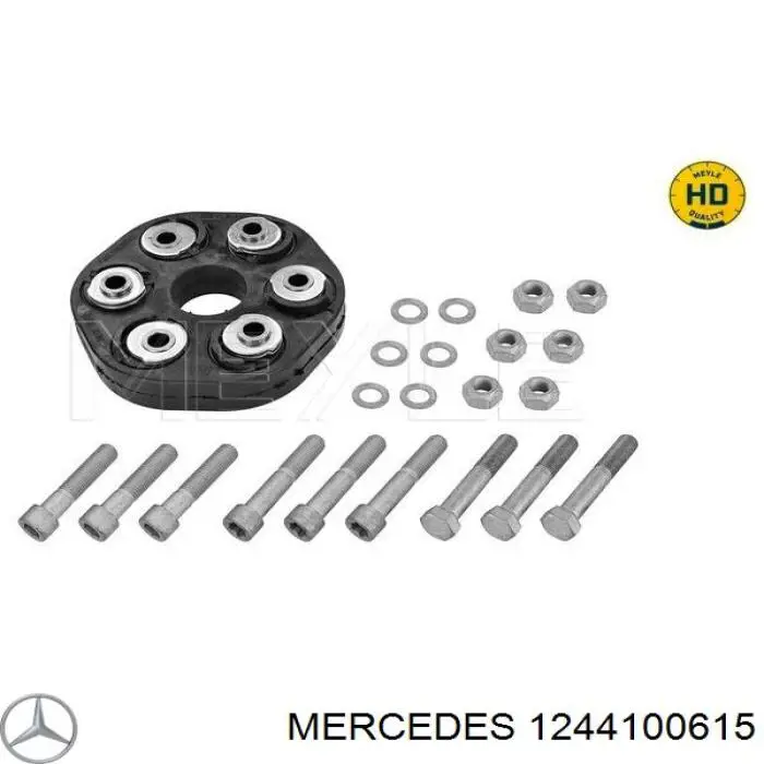 Муфта кардана эластичная передняя/задняя 1244100615 Mercedes