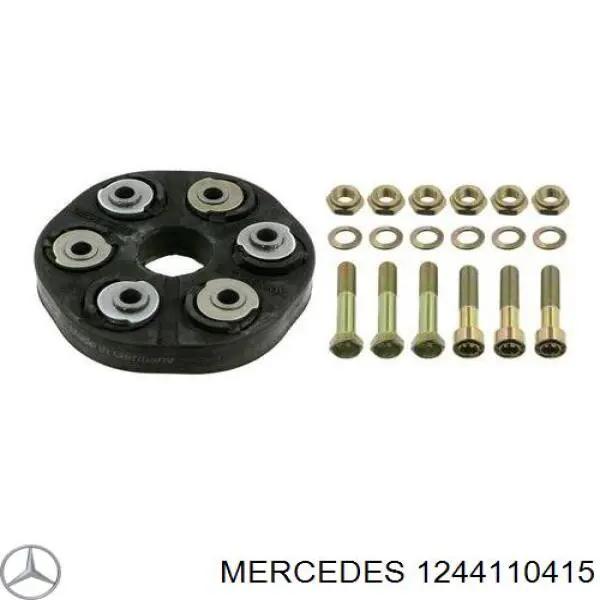 Купить 1244110415 Mercedes Муфта кардана эластичная передняя/задняя
