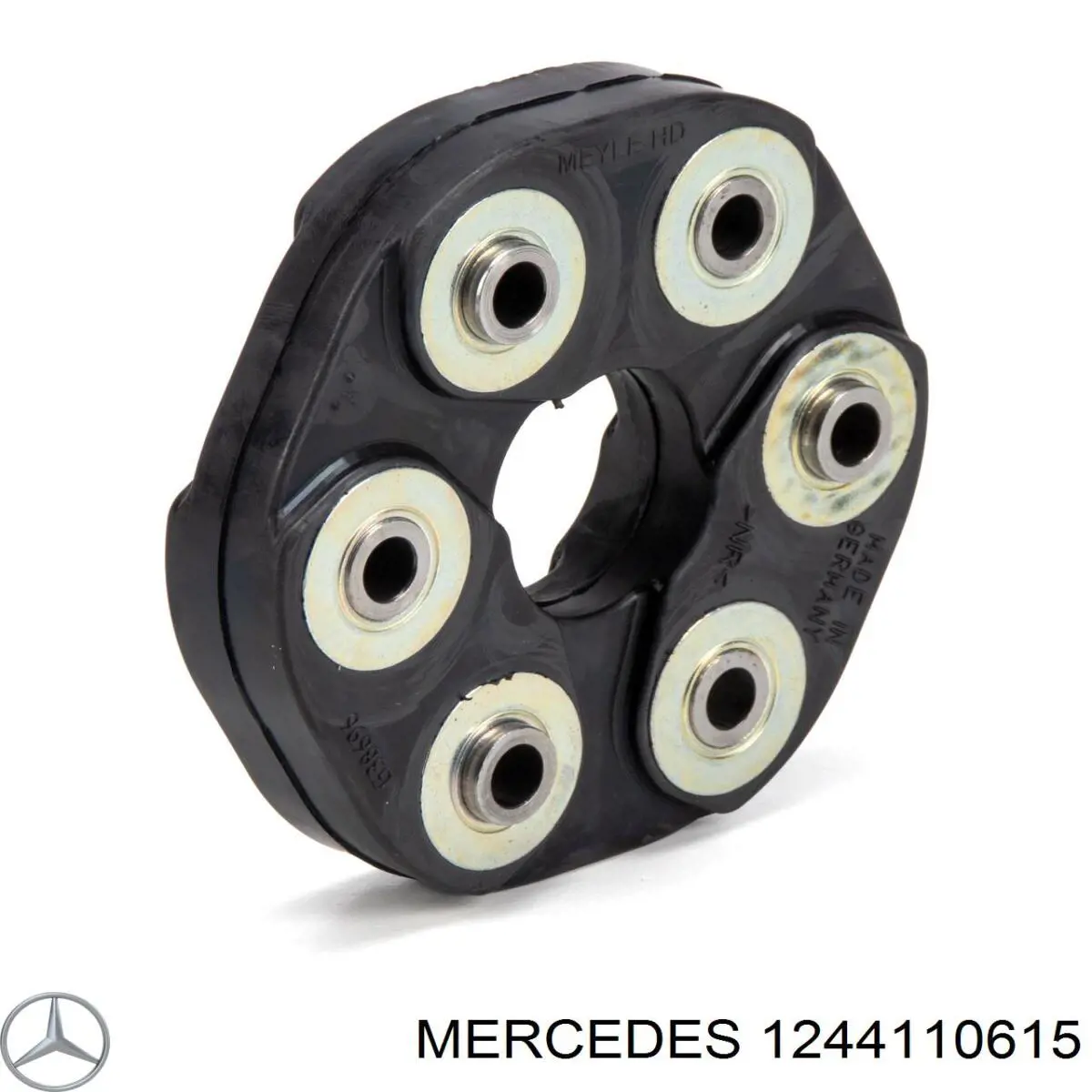 1244110615 Mercedes acoplamento elástico dianteiro/traseiro do veio de transmissão