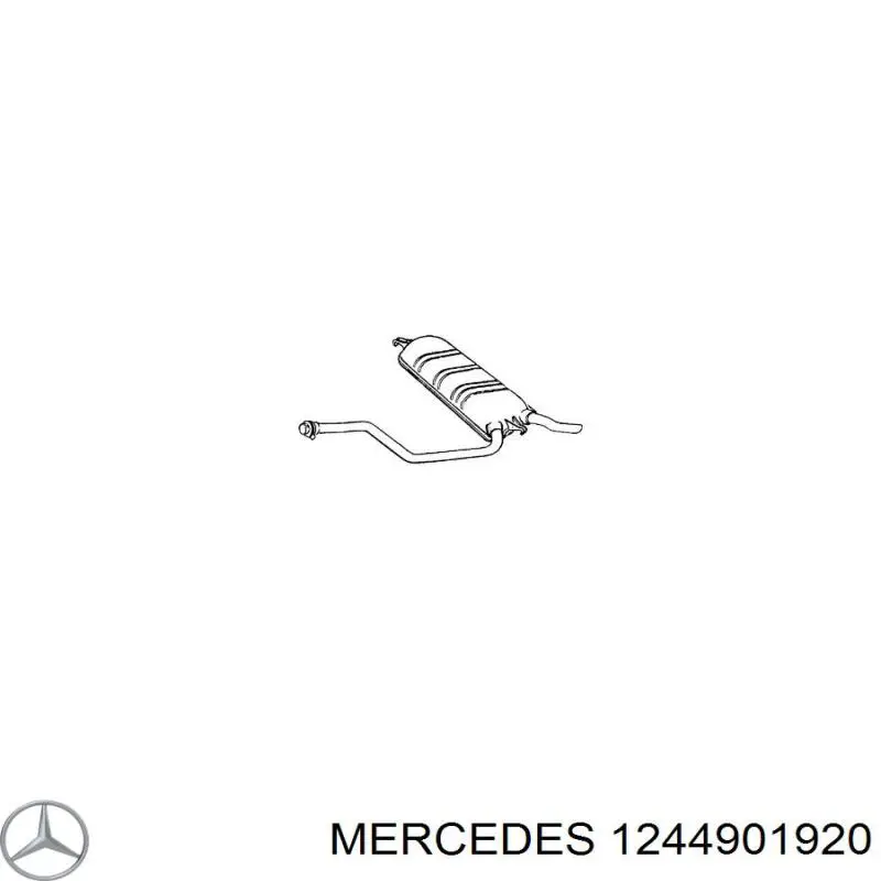  Mercedes A1244901920 цена, от 2151.20 USD
