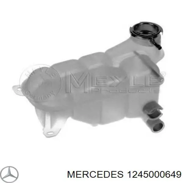 Бачок системы охлаждения двигателя расширительный Mercedes 1245000649 цена, от 23.44 USD