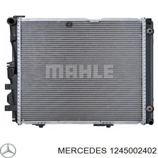 1245002402 Mercedes радиатор