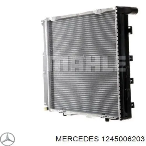 1245006203 Mercedes радиатор