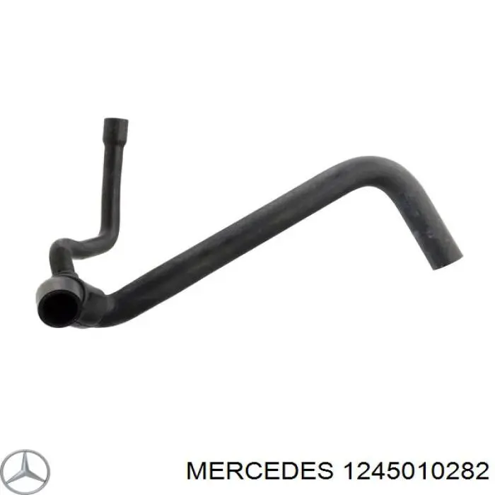 1245010282 Mercedes шланг (патрубок радиатора охлаждения нижний)
