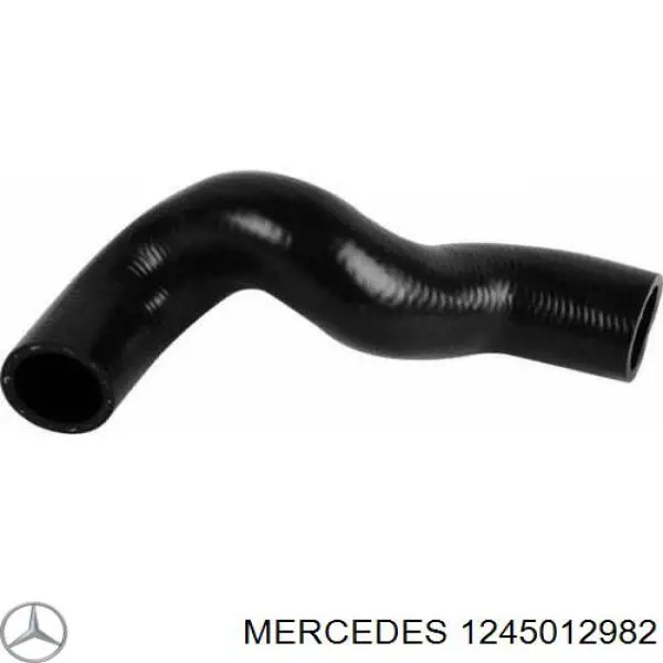 1245012982 Mercedes шланг (патрубок радиатора охлаждения нижний)