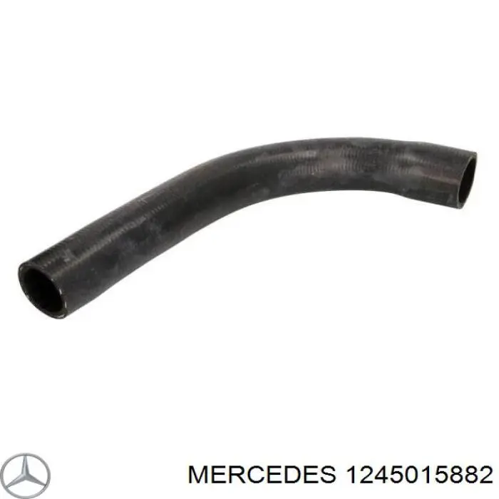 1245015882 Mercedes шланг (патрубок радиатора охлаждения верхний)