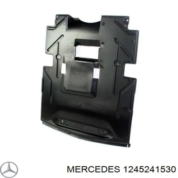 1245241530 Mercedes защита двигателя, поддона (моторного отсека)