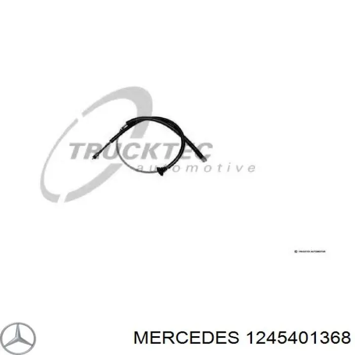 1245401368 Mercedes трос привода спидометра