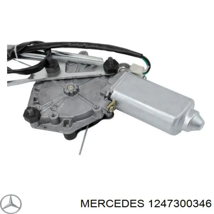 Механизм стеклоподъемника двери задней левой 1247300346 Mercedes