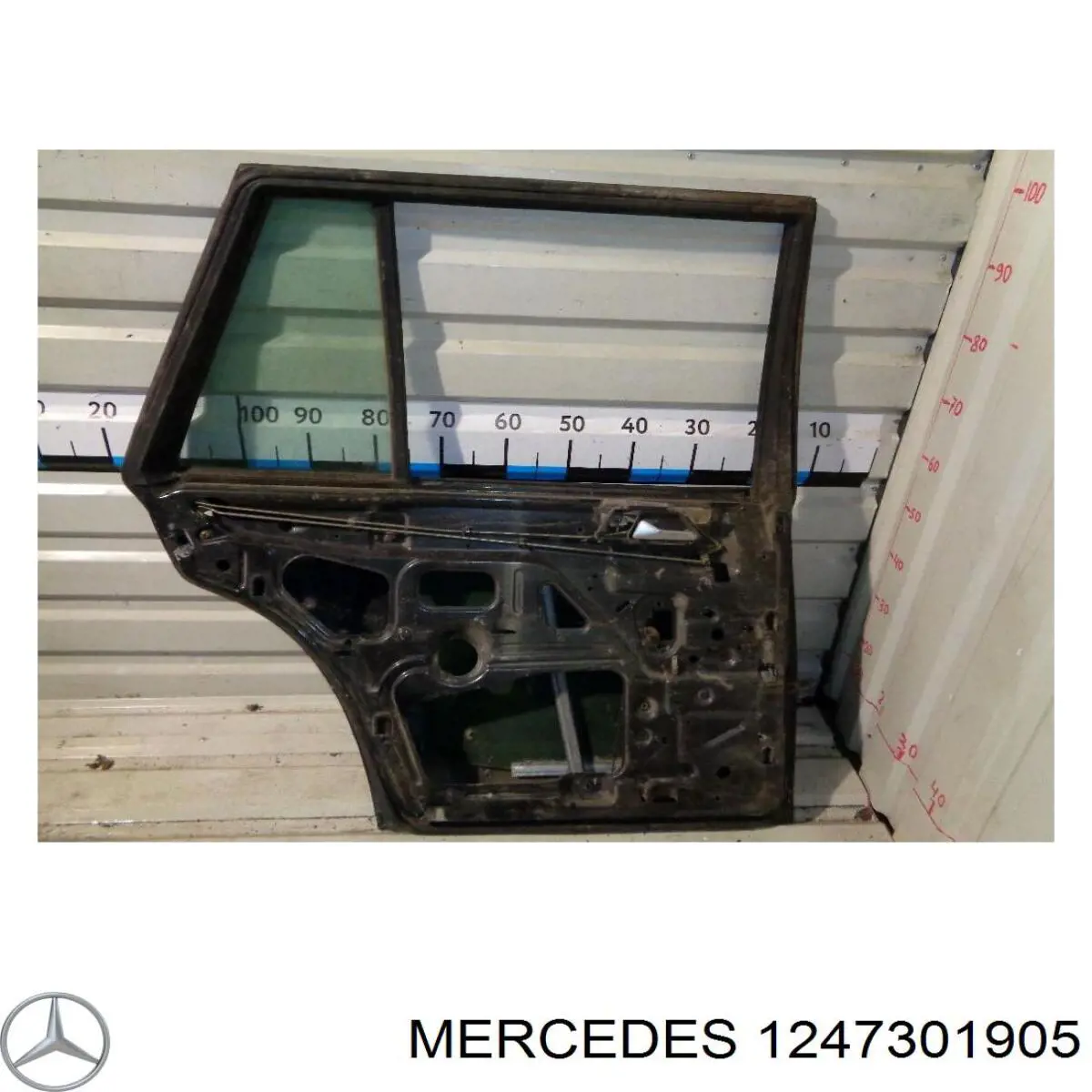  Дверь задняя левая Mercedes E 