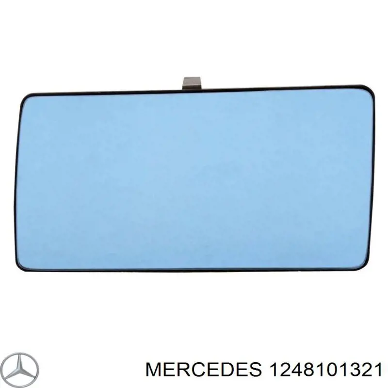 1248101321 Mercedes зеркальный элемент зеркала заднего вида левого