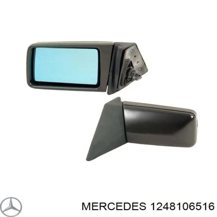 1248106516 Mercedes зеркало заднего вида левое