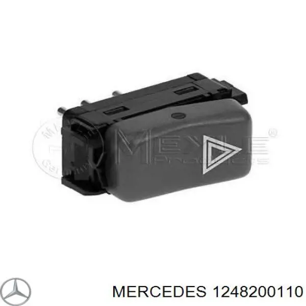 1248200110 Mercedes кнопка включения аварийного сигнала